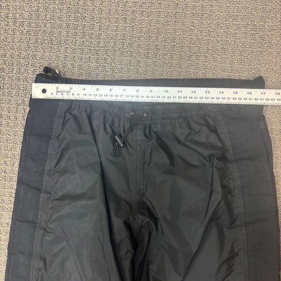 Vintage North Face Pants Mens Large 34X31 Black Nylon GTEX Ski Snow Windbreaker - Picture 3 of 14